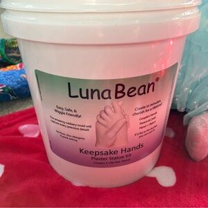 LunaBean Keepsake Hands Plaster Statue Kit